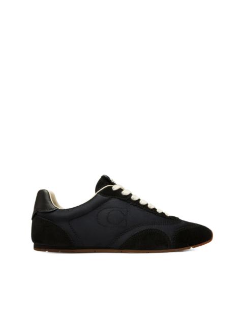 panelled sneakers