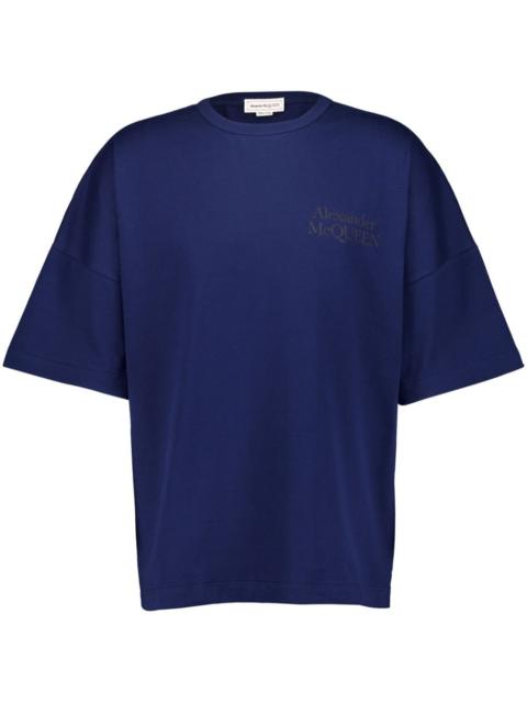 logo-print cotton T-shirt