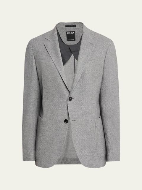 Men's Mélange Trofeo Cashmere Sport Coat