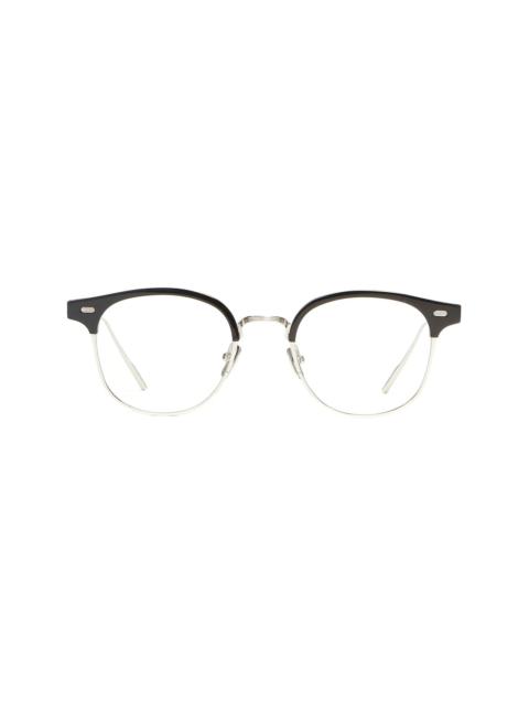 Alio X 01 round-frame glasses