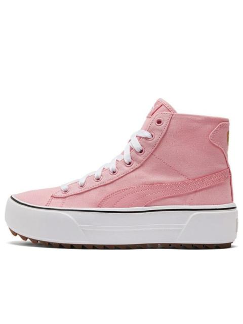 (WMNS) PUMA Sneakers Kaia Mid CV Pink/White 384409-03