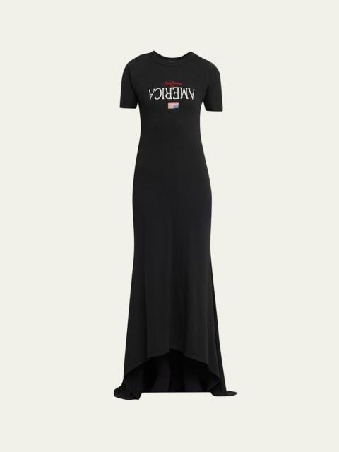 Welcome To America Jersey Gown