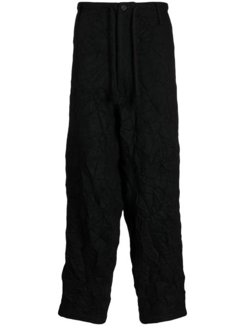 wool-blend trousers