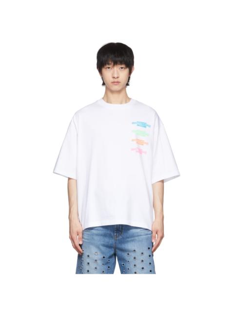 White Hotfix Star Bucket Hat