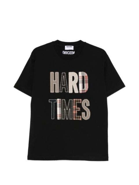 check-patchwork T-shirt