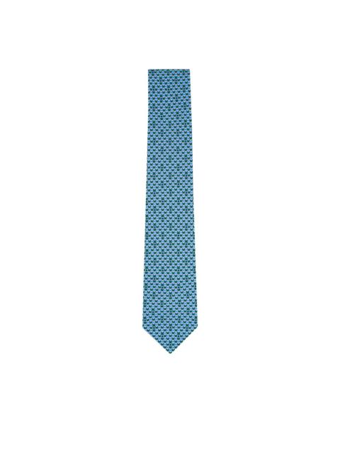 heart-print tie