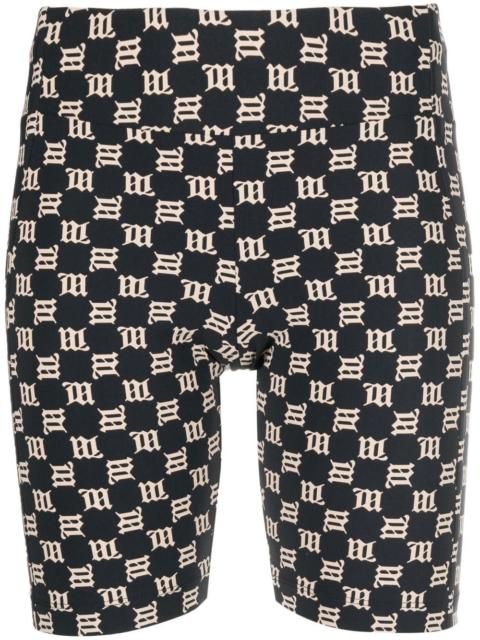 logo-print cycling shorts