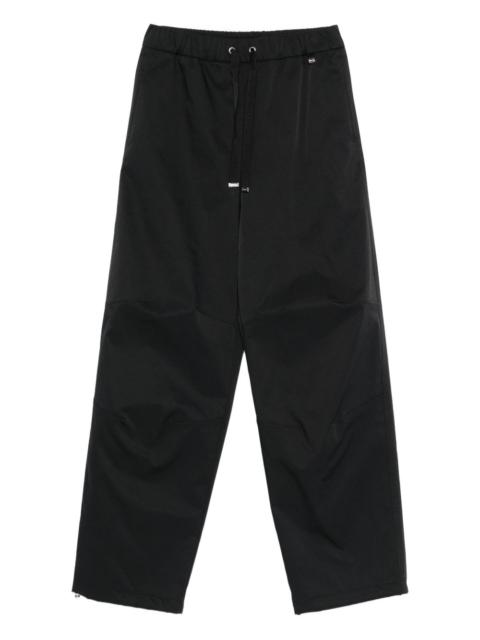 drawstring-ankle track pants