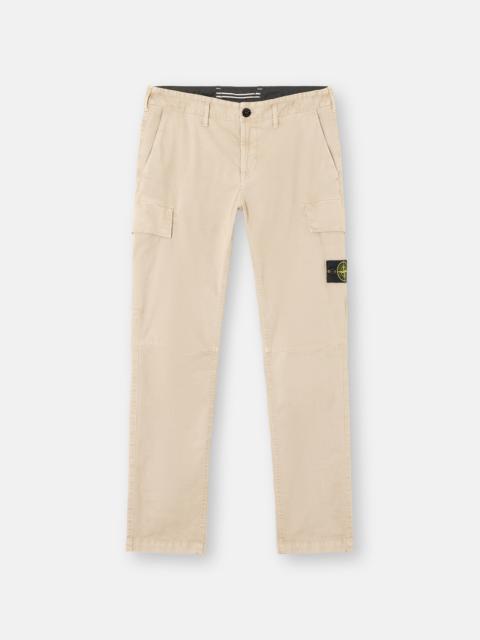 3100306 STRETCH ORGANIC BROKEN TWILL COTTON 'OLD' EFFECT