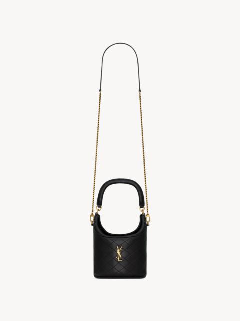 GABY BUCKET BAG IN LAMBSKIN