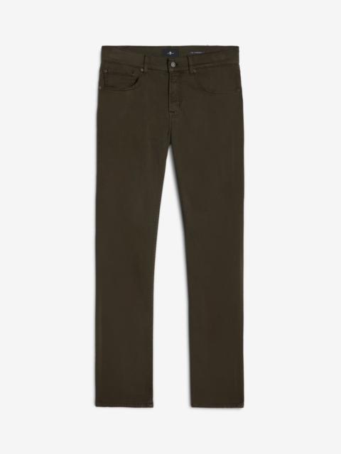 Luxe Performance Sateen The Straight In Dark Olive