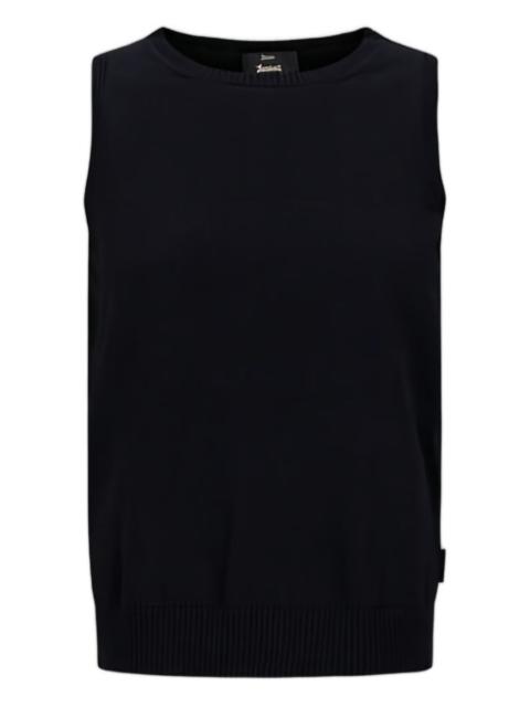 sleeveless zip-front gilet