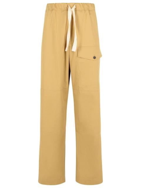 Dries Van Noten 'Pannoch' Beige Cotton Pants