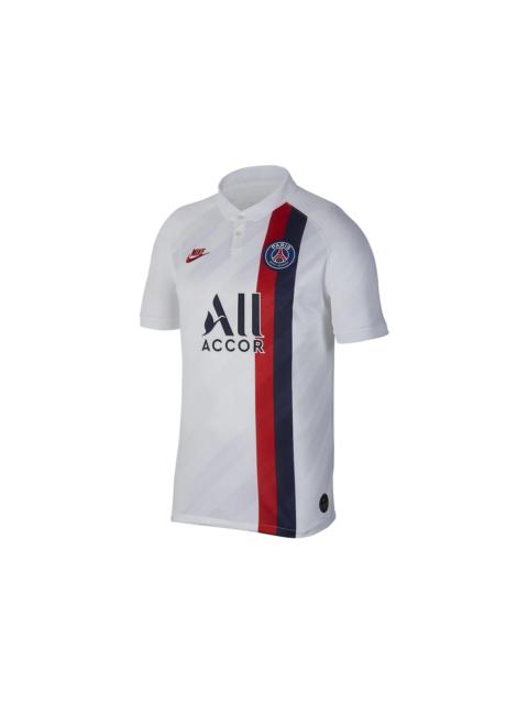 Nike Paris Saint-Germain 2019/20 Jersey Cloud White/Midnight Blue/University Red