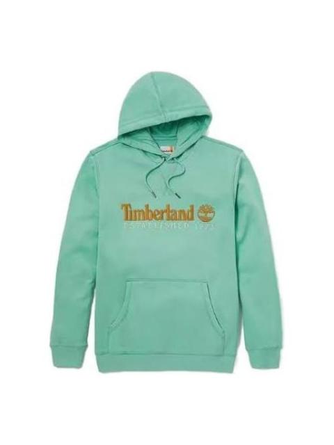 Timberland 50th Anniversary Drawstring Hoodie 'Teal' A2E2C-ED4