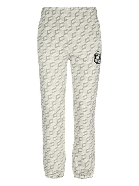 all-over print track pants