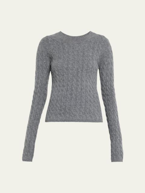 Milla Cashmere Cable-Knit Sweater