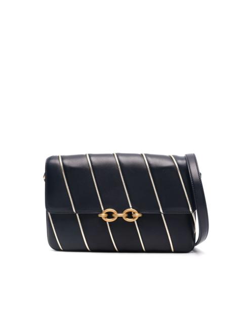 Le Maillon striped shoulder bag
