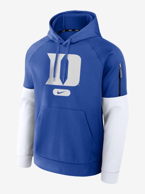 Duke Blue Devils Fitness Men’s Nike Therma College Pullover Hoodie