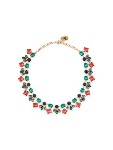 gemstone chain necklace