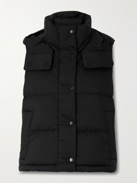 Wunder Puff Quilted Softmatte Hooded Down Vest