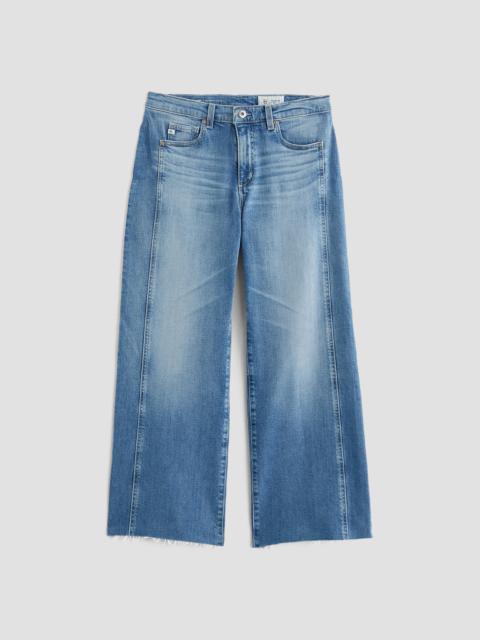 Saige Wide Leg Crop  Panel Jean