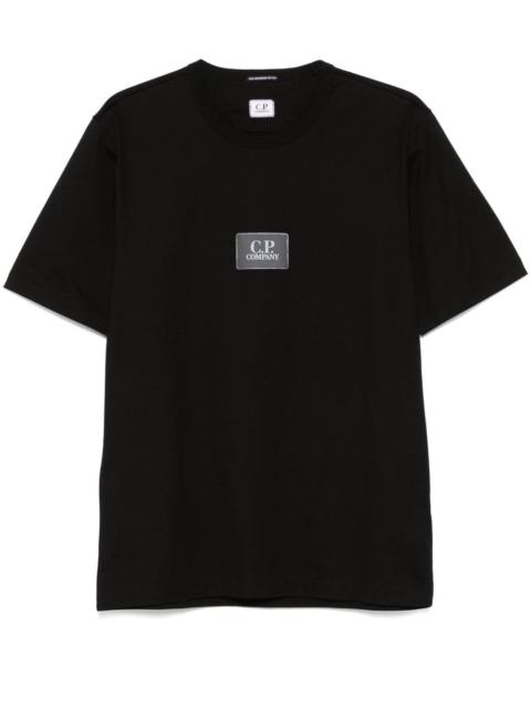 mercerised-cotton T-shirt
