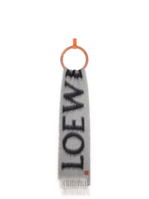 LOEWE scarf in wool and mohair