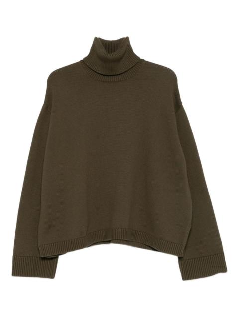 roll-neck sweater