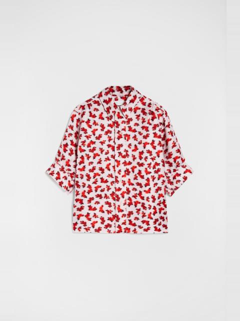 Fluid Viscose Printed Shirt