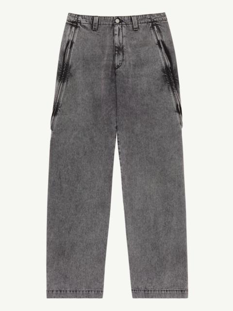 Black Denim Trousers