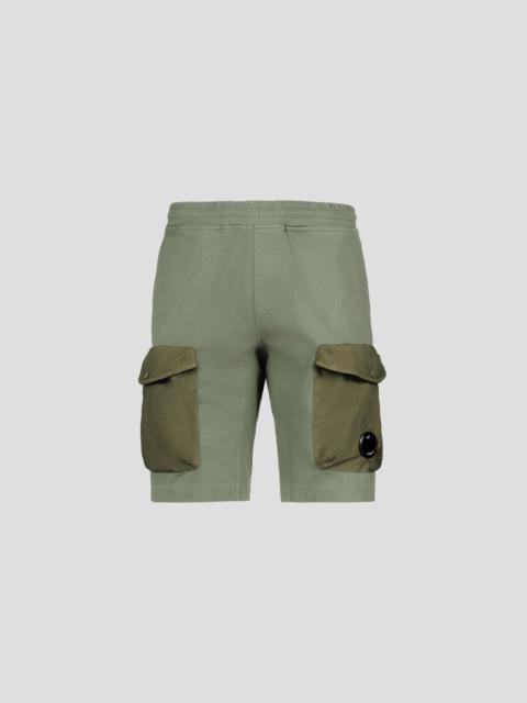 Heavy Jersey Mixed Cargo Shorts
