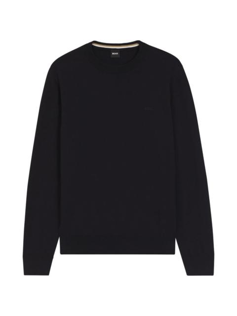 crew-neck sweatshirt