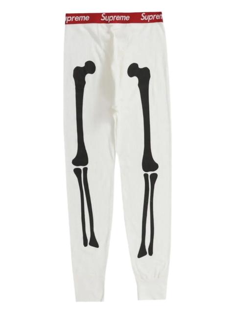 x Hanes® Bones "FW 24 - White" thermal leggings