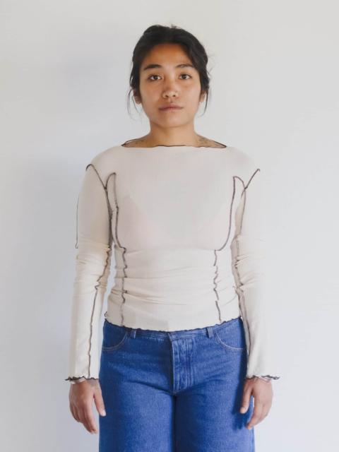 Omato Long Sleeve Tee
                  - Organic Cotton Rib