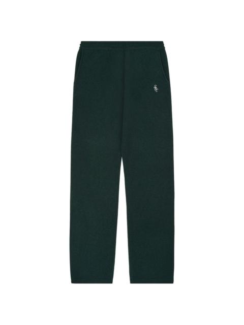 cashmere track pants