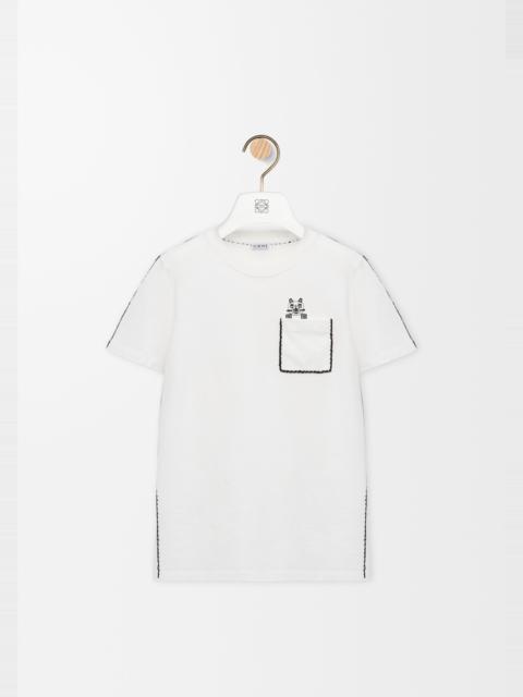 Regular fit T-shirt in cotton