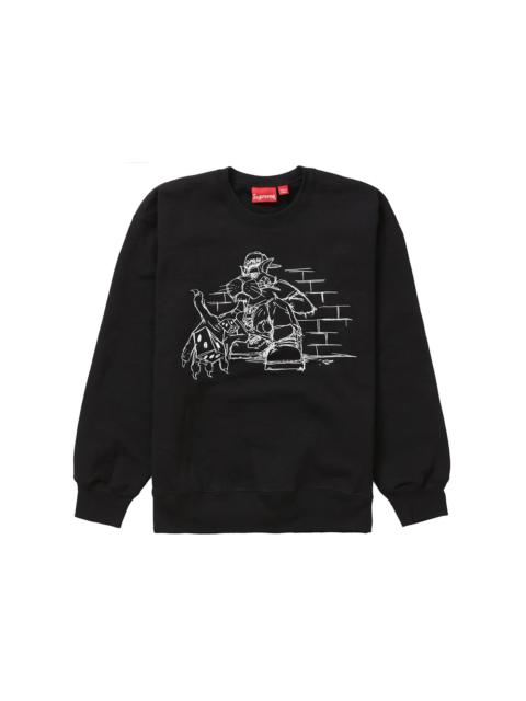 Supreme Dice Crewneck Black