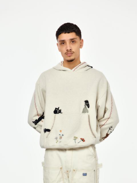 RAVEN & CAT TOP SWT KNIT HOODIE SWEATSHIRT