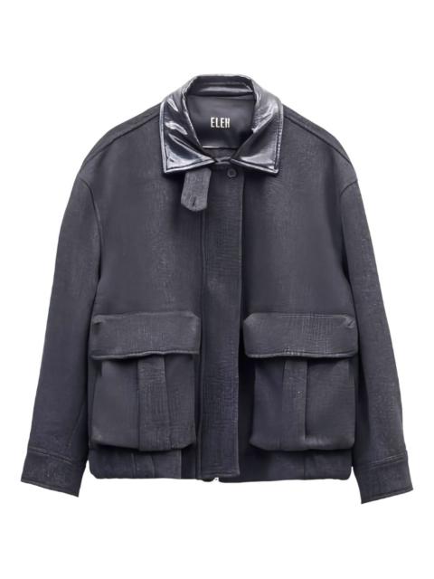 pocket collar jacket