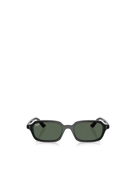 zuri bio-based square-frame sunglasses