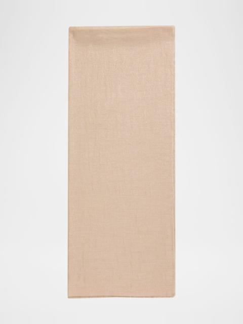 Sparkling Cashmere & Silk Scarf