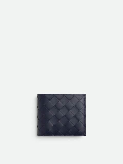 Intrecciato Bi-Fold Wallet With Coin Purse