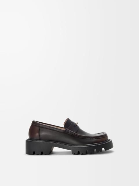 Sierra loafer in brushed-off calfskin