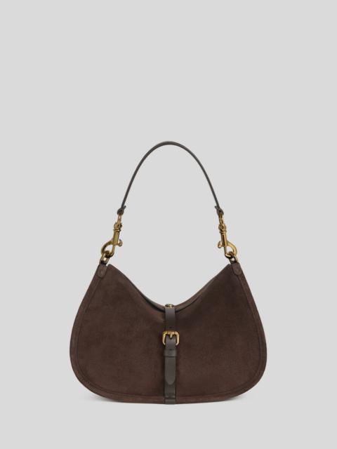 MEDIUM SUEDE PONY BAG