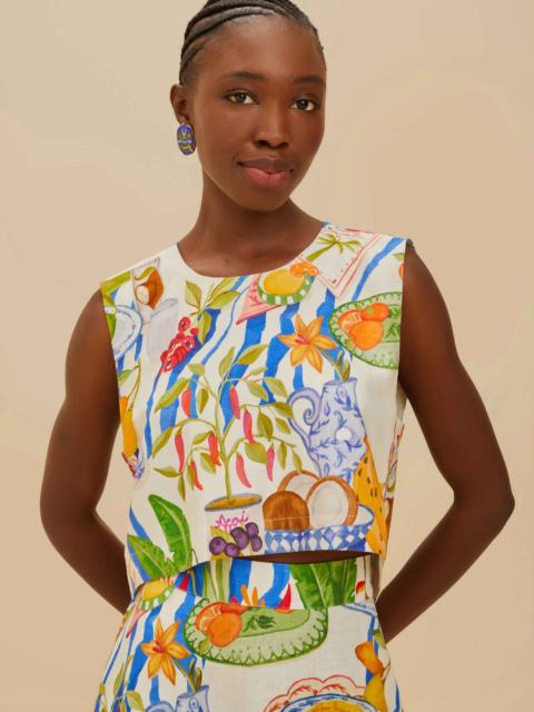 Off-White Fresh Table Lenzing™ Ecovero™ Euroflax™ Blouse