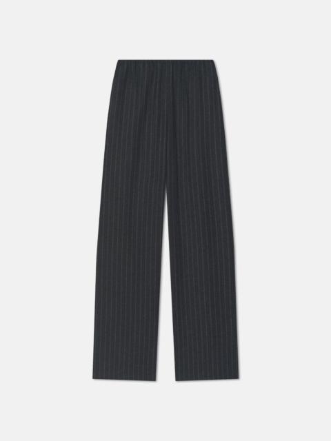 Pinstripe Wool Pants