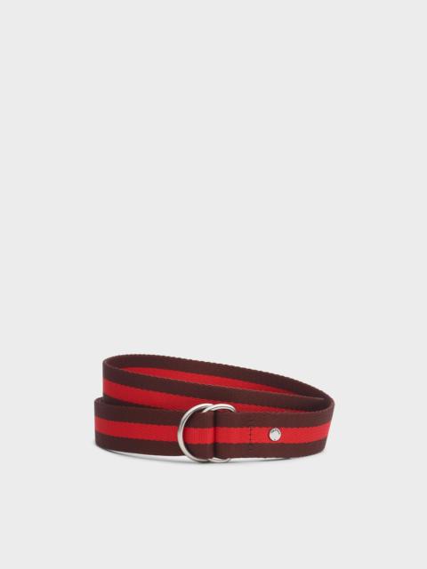 Gracie Sport Stripe Webbed Belt