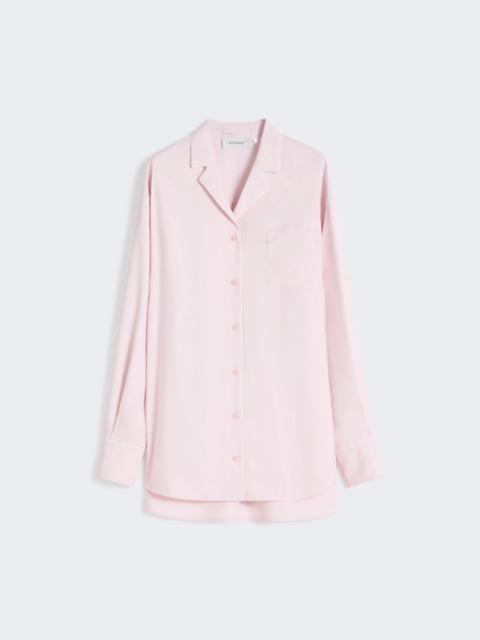 Satin overshirt - pink
