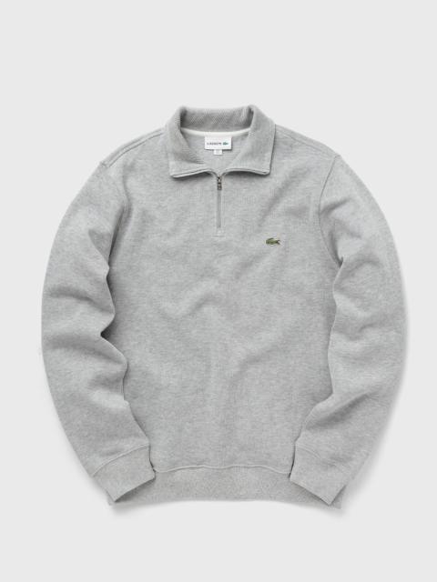 ZIPPERED Stand-Up Collar Sweatshirt